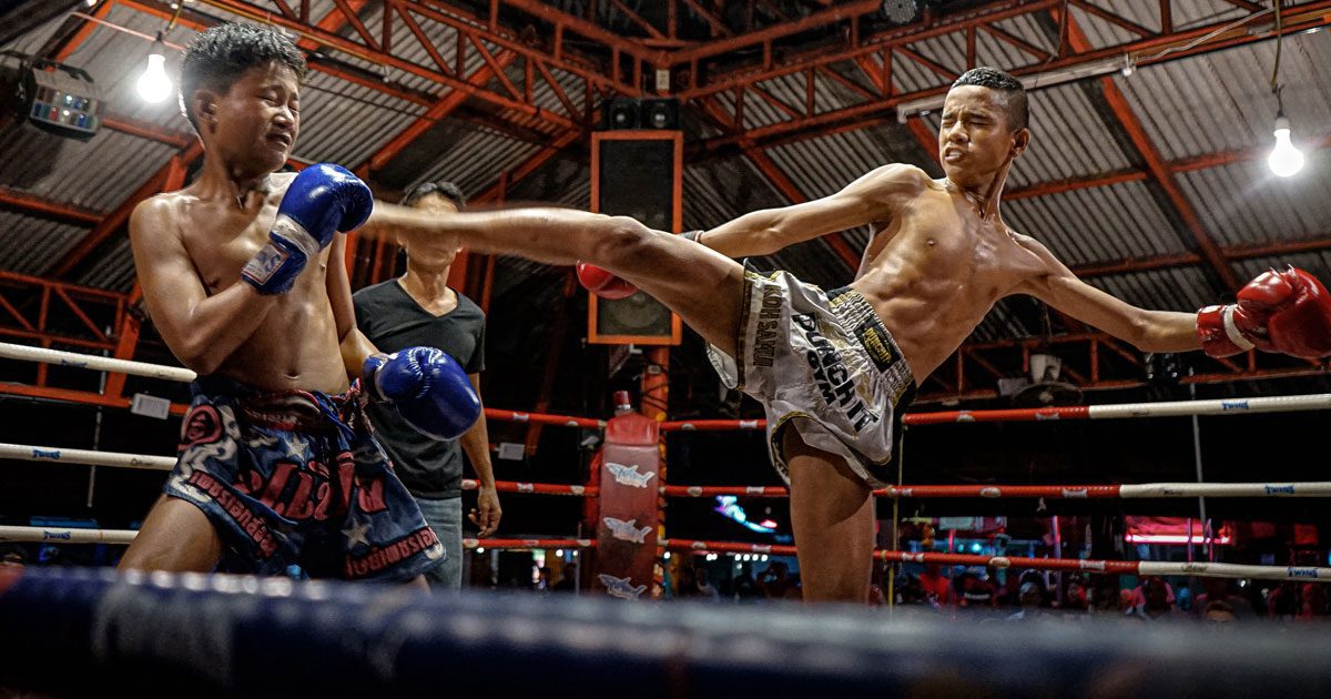 muay thai training thailand 